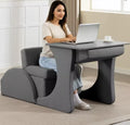 Convertible 3-in-1 Sofa Armchair – Adjustable Sleeper Chair Lounge with Built-In Study Desk Setup