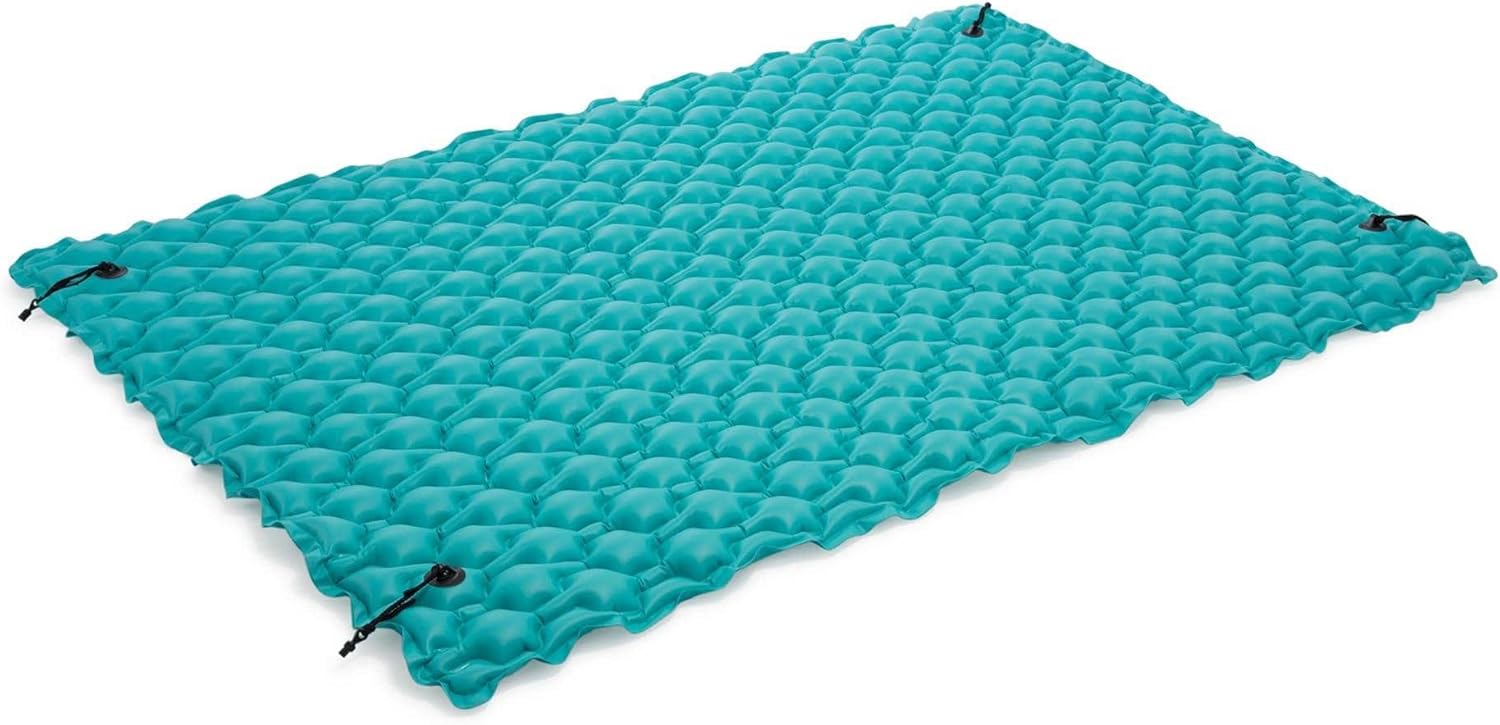 Oversized 3-Person Floating Platform Pad – Heavy-Duty 20-Gauge Vinyl Water Oasis