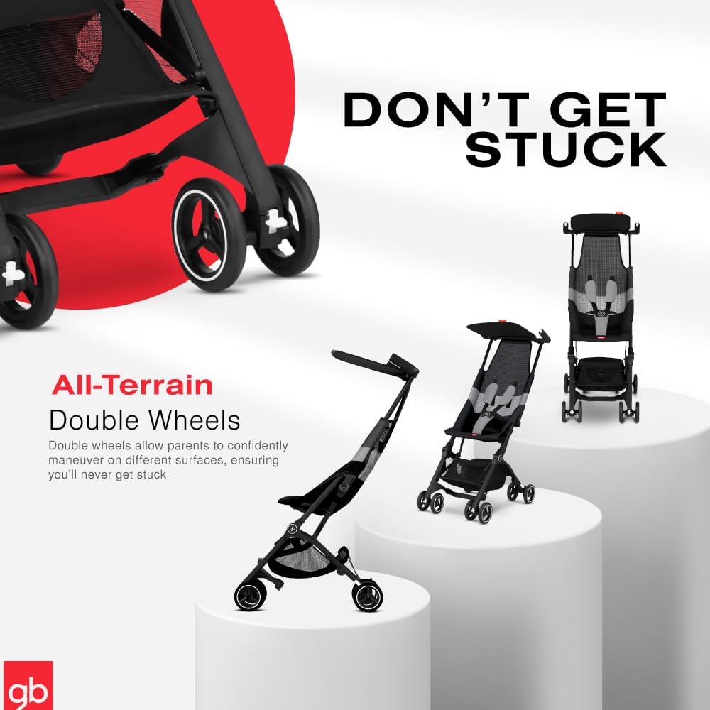 Gb Pockit Air All Terrain Velvet Black,Velvet Black,Compact