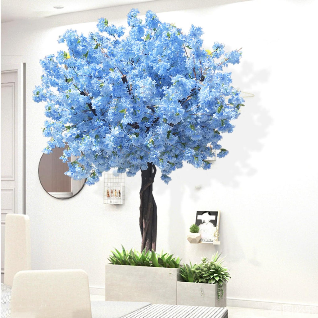 Artificial Cherry Blossom Tree - Beautiful Weeping Cherry Tree Decor for Home or Office - Fake Cherry Blossom Plants for Stunning Spring Vibe